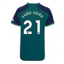 Arsenal Fabio Vieira #21 Tredje Tröja Dam 2023-24 Korta ärmar